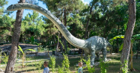 Visit the Dinopark in Antalya in Turkey